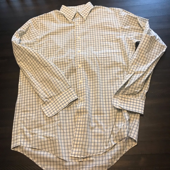 Lands' End Other - Land’s End Cotton Dress Shirt - Tall